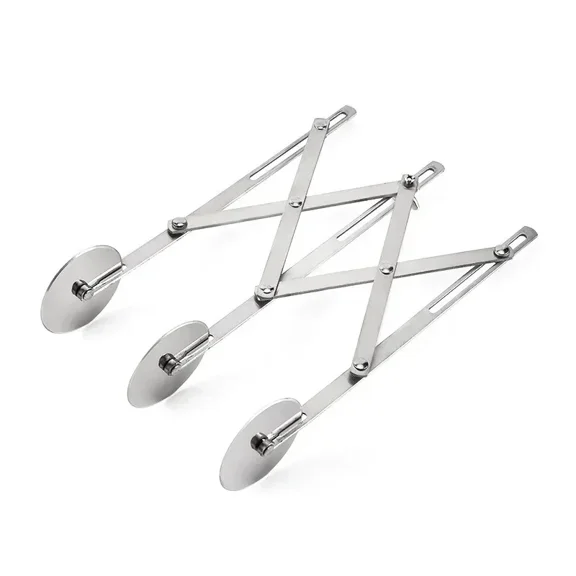 3/5/7 Wheel Cutter Dough Divider Knife Flexible Roller Blade Pizza Pastry Peeler Stainless Steel Baking Pan Tool