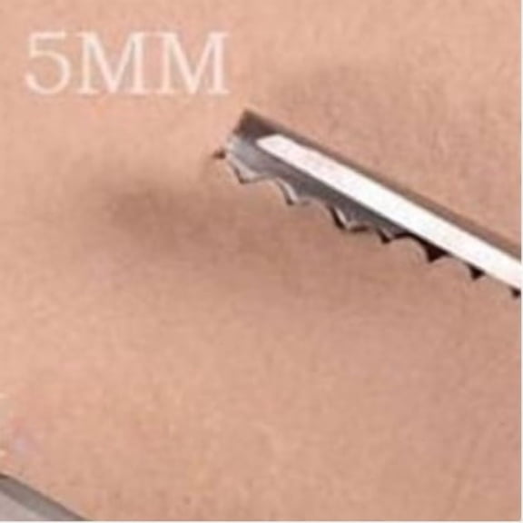 3/5/7mm Fabric Dressmaking Scalloped Edge Pinking Shears Scissors Clipper Fabric Cutter Sewing Professional Tailor Scissors