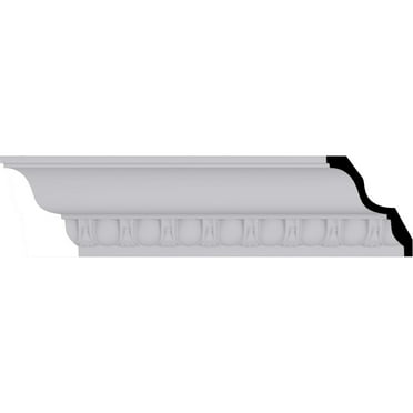3 5/8"H x 3 1/4"P x 5"F x 94 1/2"L, (1 5/8" Repeat), Jackson Crown Moulding