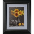 thumbnail image 1 of 3-5/8" Polystyrene Millenial Modern Picture Frame by WholesaleArtsFrames-com 10x12, 325 Series Metallic Black - Made in USA, 1 of 5
