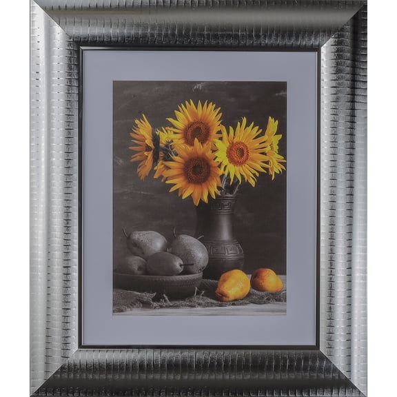 3-5/8" Polystyrene Millenial Modern Picture Frame by WholesaleArtsFrames-com 16x25, 325 Series Metallic Silver - Made in USA