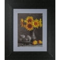 thumbnail image 1 of 3-5/8" Polystyrene Volcanic Modern Picture Frame by WholesaleArtsFrames-com 11x17, 750 Series Crater Black - Made in USA, 1 of 5