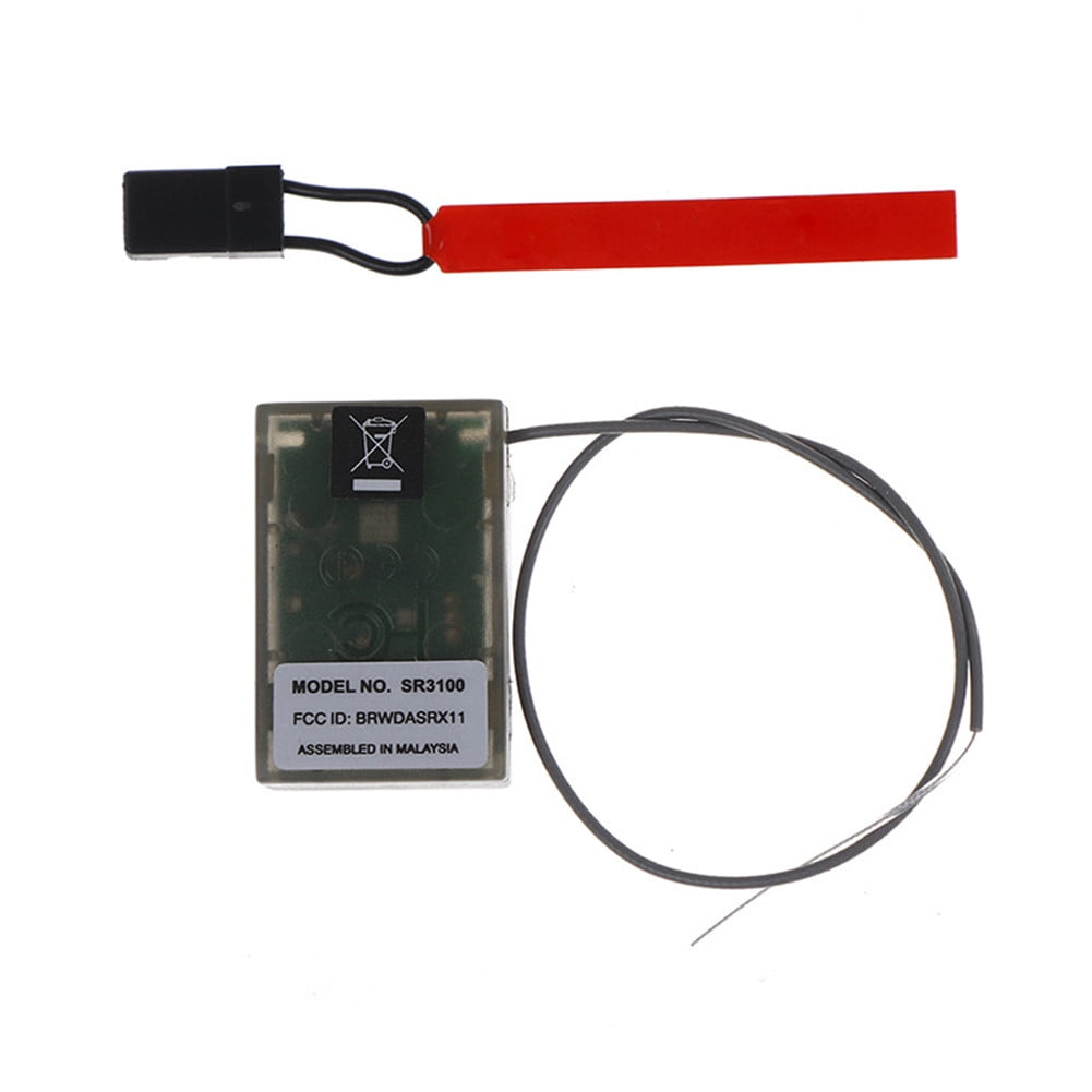 Ricevore SR3100 2.4GHz 3CH RX PER Trasmettore DX3R RC Auto Barca