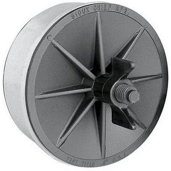 Sioux Chief Clean Test Plug - 3.5" Multicolor - 4 Pack