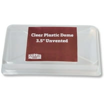 3.5" Clear Plastic Unvented Propagation Dome – Seedling Germination Cover for 1020 Trays - 6 Packs