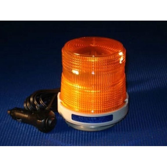3.5" Dia. LED Strobe Light - Magnetic Base 12V-110V/.03A Class 3