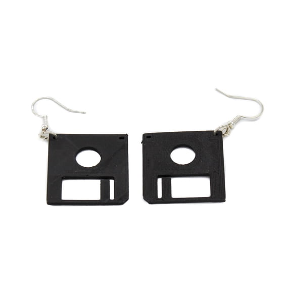 3.5" FLOPPY DISK Diskette Earrings