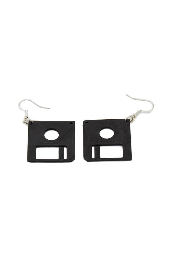 3.5" FLOPPY DISK Diskette Earrings