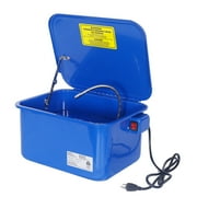3.5-Gallon Benchtop Parts Washer, 110V Electric Pump System for Automotive & Small Parts Cleaning
