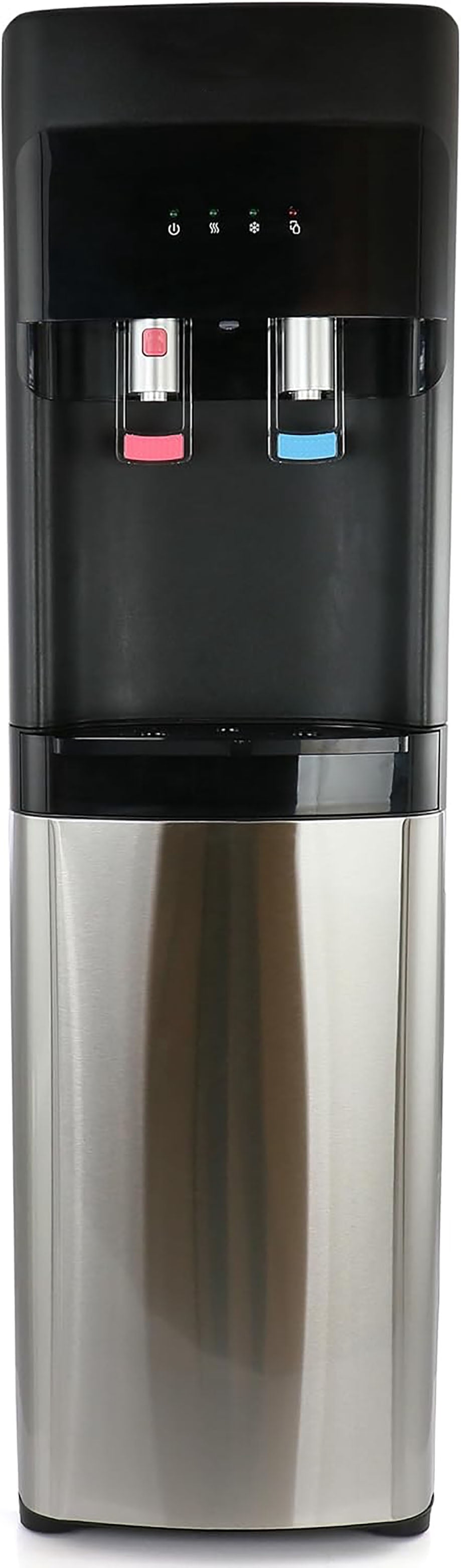 3-5  Gallon Bottom Load Water Dispenser with Hot, Cold & Room Temperature Settings, UV Self-Cleaning System, Child Safety Lock, Stainless Steel Water Cooler for Home and Office