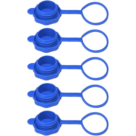 3 & 5 Gallon Water Jug Cap, Upgrade Reusable Replacement Caps, Non Spill Lids for 55mm Water Bottle,5PCS