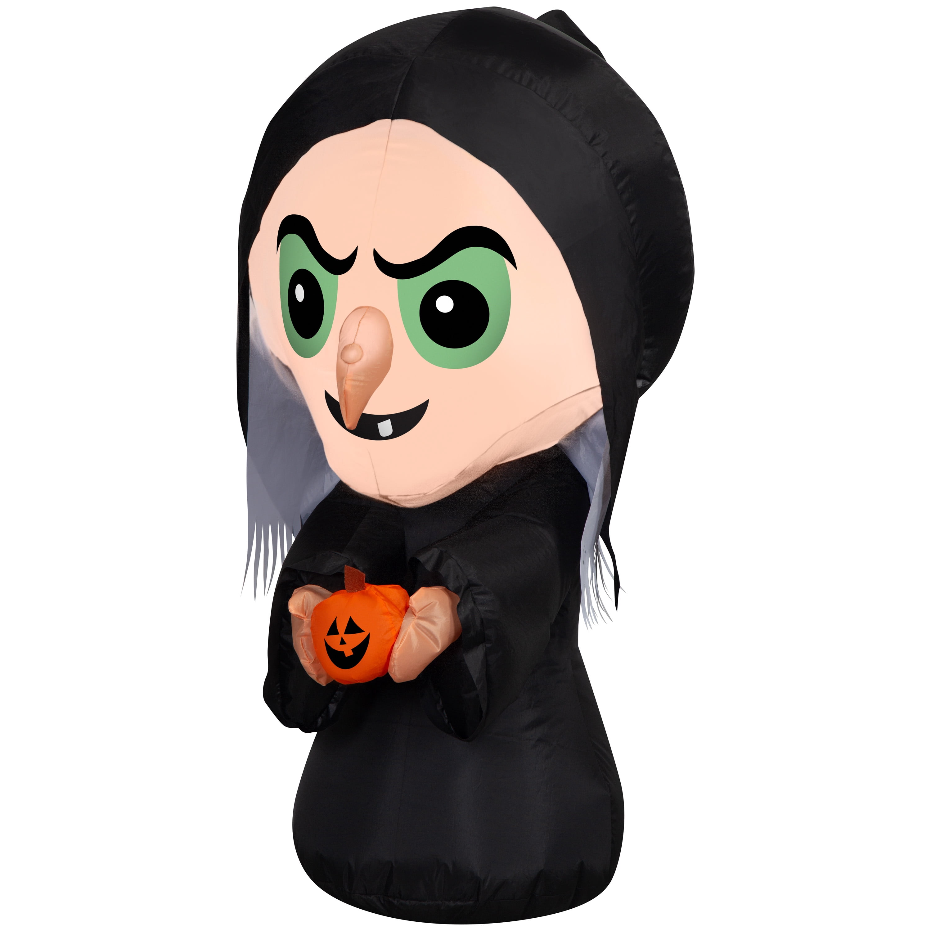 3.5' Gemmy Airblown Inflatable Halloween Snow White's Evil Queen as Old ...