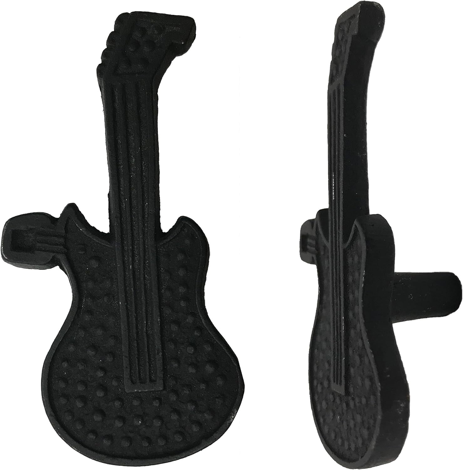 2.5" Rope Cross Cabinet Knob - Black Wrought Iron Pull Handle For Doors & Drawers