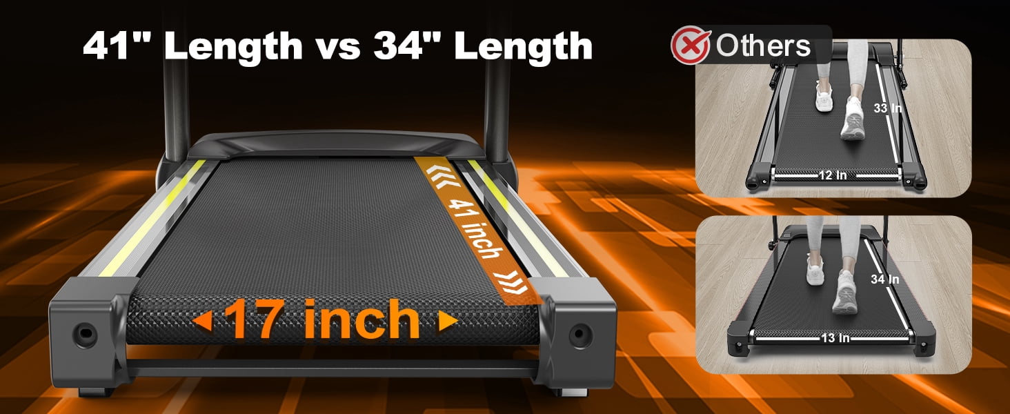 3.5 HP Portable Foldable Treadmill with Handles 4% Slope Home Walking Running Treadmill 0.5-7.5 MPH 330 Lb Weight Capacity