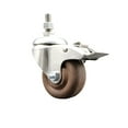 thumbnail image 1 of 3.5 Inch 316SS High Temp Glass Filled Nylon 12mm Stem Caster Lock Brake SCC, 1 of 2