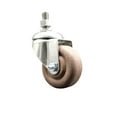 thumbnail image 1 of 3.5 Inch 316SS High Temp Glass Filled Nylon Swivel ½ Inch Threaded Stem Caster, 1 of 2