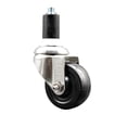 thumbnail image 1 of 3.5 Inch 316SS Soft Rubber Wheel Swivel 1-5/8 Inch Expanding Stem Caster SCC, 1 of 2