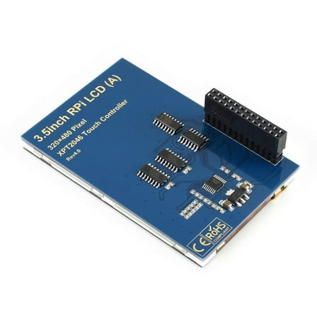 3.5 Inch 480x320 TFT LCD Display Screen with Touch Panel for Raspberry 4B Board SPI Low Power Consumption,1 * TFT LCD Display Screen