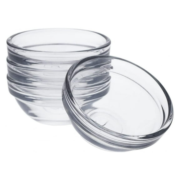 3.5 Inch Cooking Baking Supplies Glass Pinch Bowl Ramekins, 4pc