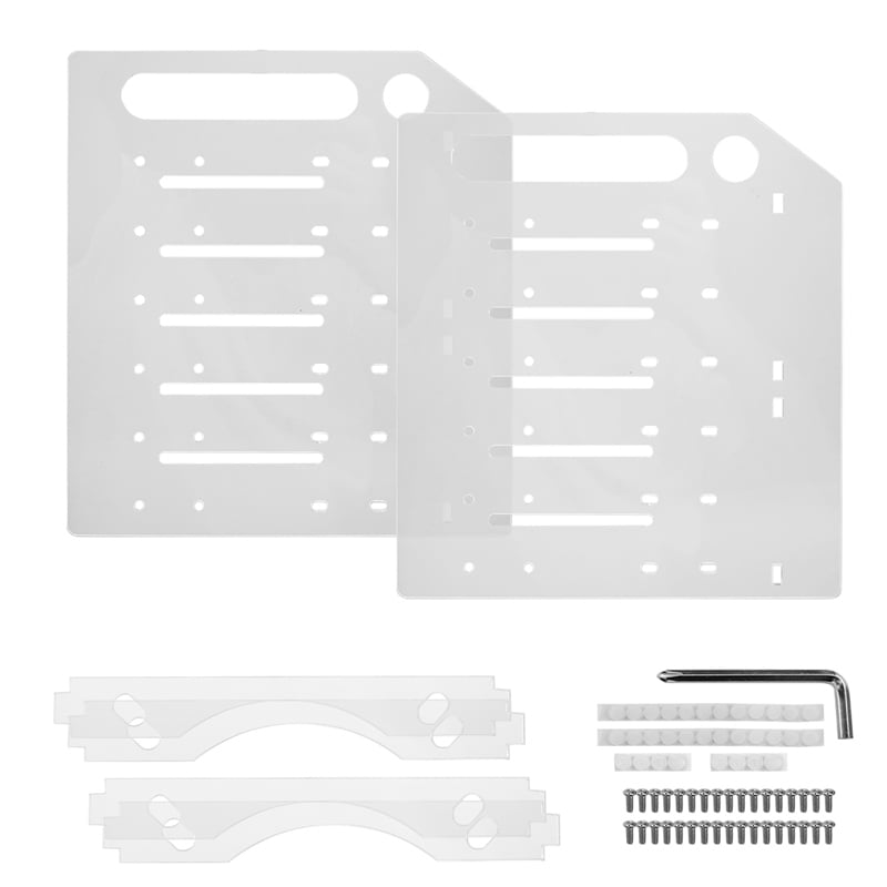 3.5 Inch Desktop Hard Disk Rack Transparent Acrylic Mechanical Hard ...