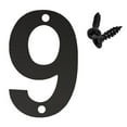 thumbnail image 1 of 3.5 Inch Floating House Numbers Modern Metal Address Number Sign with Screws, Weatherproof Outdoor Plaque for Mailbox Garage Front Door, 1 of 1