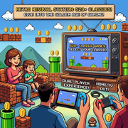 3.5-Inch HD Retro Game Console: A Portable Handheld Gaming System Supporting TV and Projector Connectivity—Featuring Built-in 520+Classic Games, an Ideal Gift for Family Entertainment.