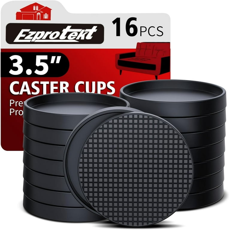 Inch Non Slip Rubber Furniture Pads for Hardwoods Floors, 16