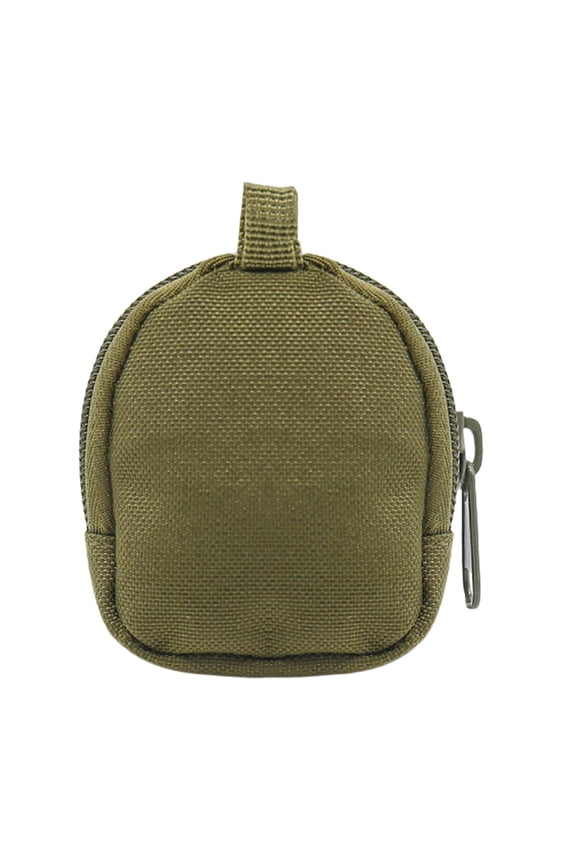 3.5 Inch Outdoor sports small hanging bag, Small Hanging Bag Keychain Mini Coin Purse, Zipper Tool Organizer Car Key Waist Case for Backpack Accessory Pouch for Hiking Travel