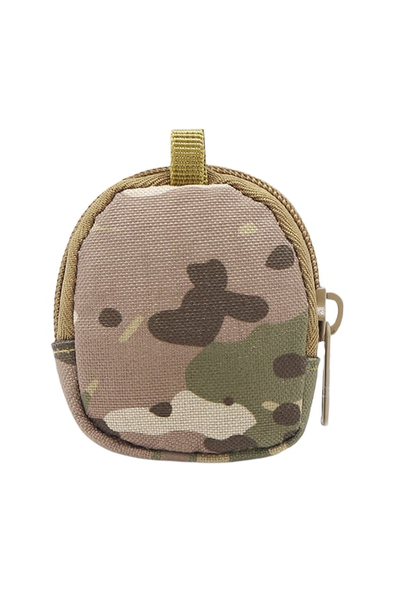 3.5 Inch Outdoor sports small hanging bag, Small Hanging Bag Keychain Mini Coin Purse, Zipper Tool Organizer Car Key Waist Case for Backpack Accessory Pouch for Hiking Travel