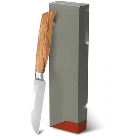 3.5 Inch Paring Knife  Swedish Steel Small Kitchen Knife with Italian Olive Wood Handle  Sharp Fruit & Vegetable Knife for Prep  Gift for Home Cooks & Chefs$$Home Decor, Kitchen, & Other