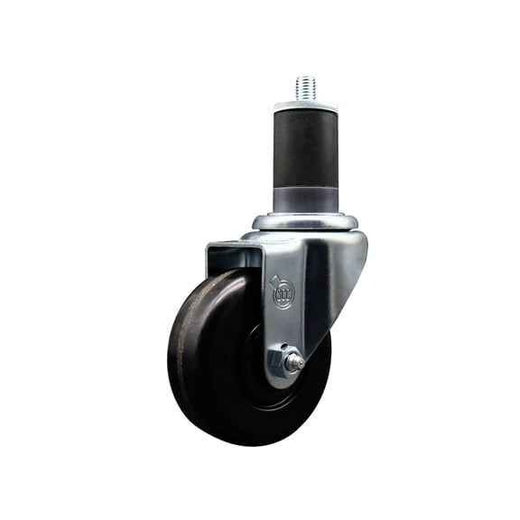 3.5 Inch Phenolic Wheel Swivel 1-5/8 Inch Expanding Stem Caster SCC