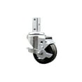 thumbnail image 1 of 3.5 Inch Phenolic Wheel Swivel 7/8 Inch Square Stem Caster with Brake SCC, 1 of 2