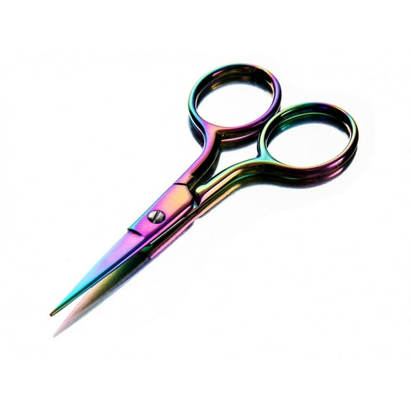 3.5 Inch Rainbow Titanium Embroidery Scissors