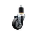 thumbnail image 1 of 3.5 Inch SS Thermo Rubber Wheel Swivel 1-7/8 Inch Expanding Stem Caster, 1 of 2