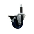 thumbnail image 1 of 3.5 Inch Solid Poly Swivel 1 Inch Expanding Stem Caster with Brake SCC, 1 of 2