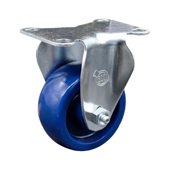 3.5 Inch Solid Polyurethane Wheel Rigid Top Plate Caster Service Caster Brand