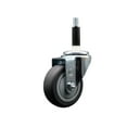 thumbnail image 1 of 3.5 Inch Thermoplastic Rubber Wheel Swivel 7/8 Inch Expanding Stem Caster SCC, 1 of 2