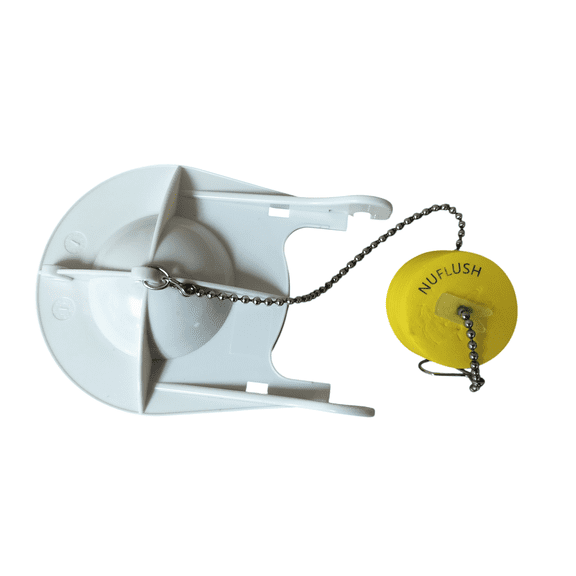 3.5 Inch Toilet Flapper with Adjustable Buoy Float Upgrade for Best Flush by NuFlush