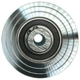 thumbnail image 1 of 3.5 Inch V-Groove Gate Wheel Solid Steel V Track Caster Chrome, 1 of 4
