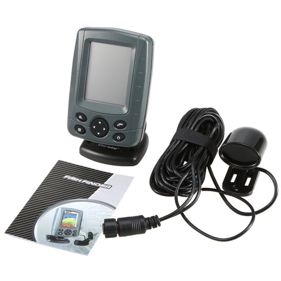 3.5" LCD Fish Finder Outdoor Fishing Sonar Sensor Fishing Finder Alarm Fish Detector Depth Locator ,Easy to Operate