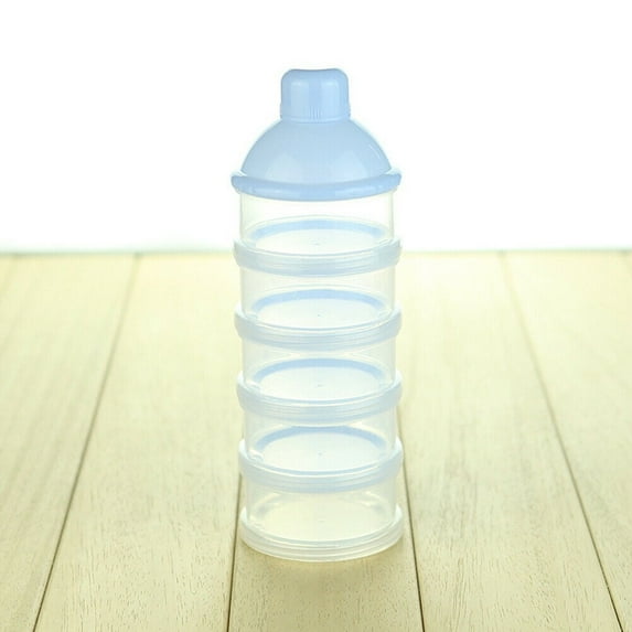 3-5 Layers Baby Milk Powder Formula Dispenser Stackable Storage Container Box