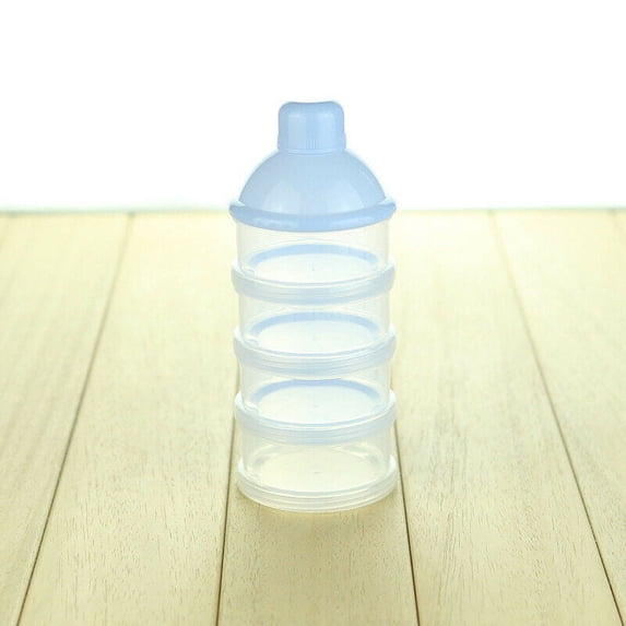 3-5 Layers Baby Milk Powder Formula Dispenser Stackable Storage Container Box
