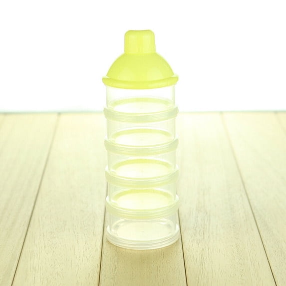 3-5 Layers Baby Milk Powder Formula Dispenser Stackable Storage Container Box