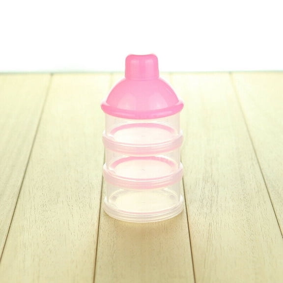 3-5 Layers Baby Milk Powder Formula Dispenser Stackable Storage Container Box
