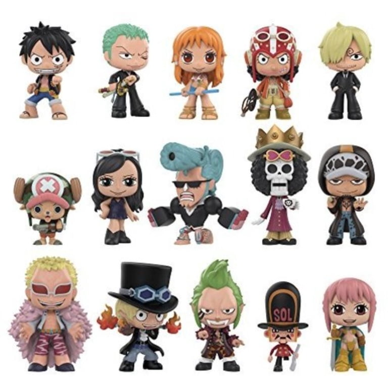 Funko, One Piece Mystery Minis, Collectible Vinyl Figures, Black