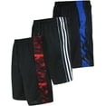 thumbnail image 1 of 3-Pack Men's Mesh Active Athletic Performance Shorts with Pockets, 1 of 3