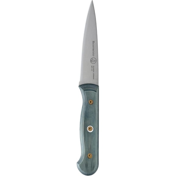3.5 Paring Knife, Indigo Blue - X50 German Stainless Steel - Rust Resistant & Easy to Maintain - Made in Solingen, Germany