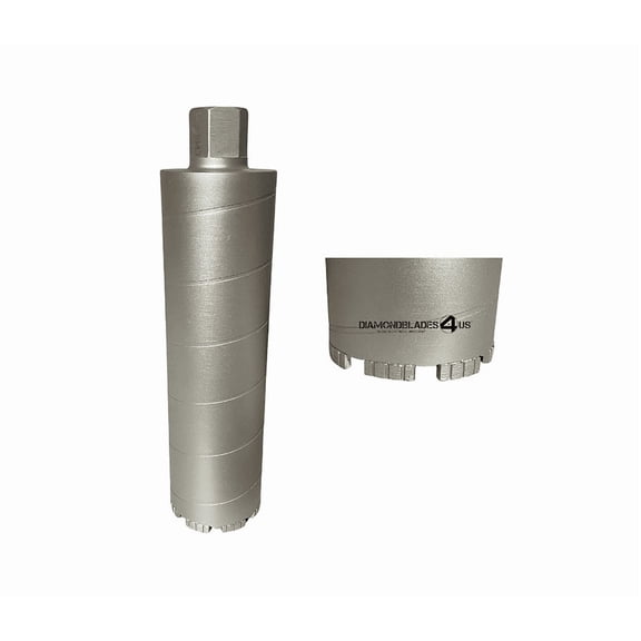 3.5" Premium Plus Diamond Core Drill Bit Core Boring Can concrete hard material