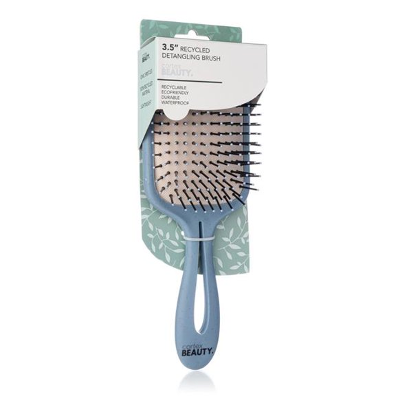3.5" Recycled Detangling Brush | Blue