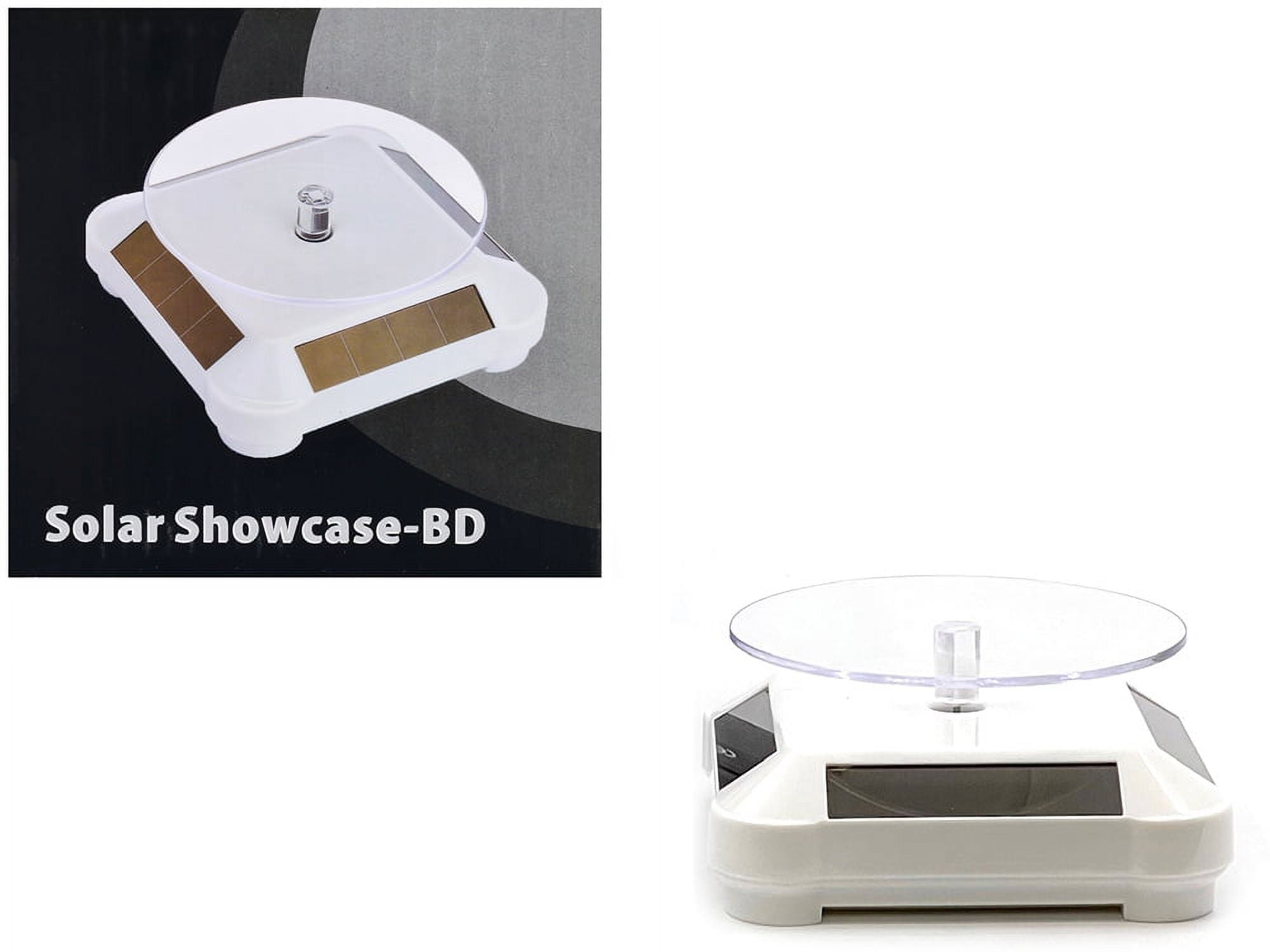 3.5? Solar Rotating Display Stand with White Base for 1/64 Scale Model ...